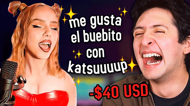 Le pago a cantantes para que canten cosas random