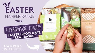 EASTER CHOCOLATE TREAT BASKET  | Easter Hampers 2022 | Hampers With Bite