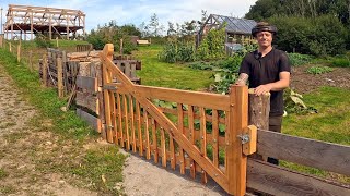 Garden Improvements, Fencing, Gate Making And Bench Restoration by Kris Harbour Natural Building 235,509 views 7 months ago 41 minutes