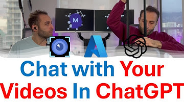 ChatGPT With Your  Videos ! | Azure Open AI + Azure AI Vision