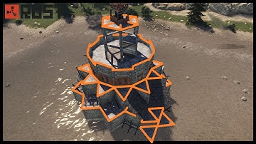 Large Group/Clan Base Design | 5-8 Players | Strong, Effective and Affordable | Rust Building 4.0