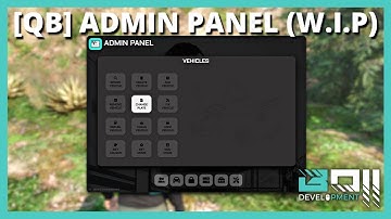 QBCore Admin Panel Vehicles Tab | FiveM Scripts | BOII Development
