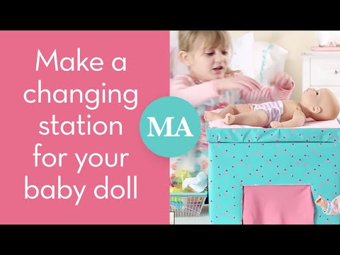 How to Make a Changing Station for Your Baby Doll
