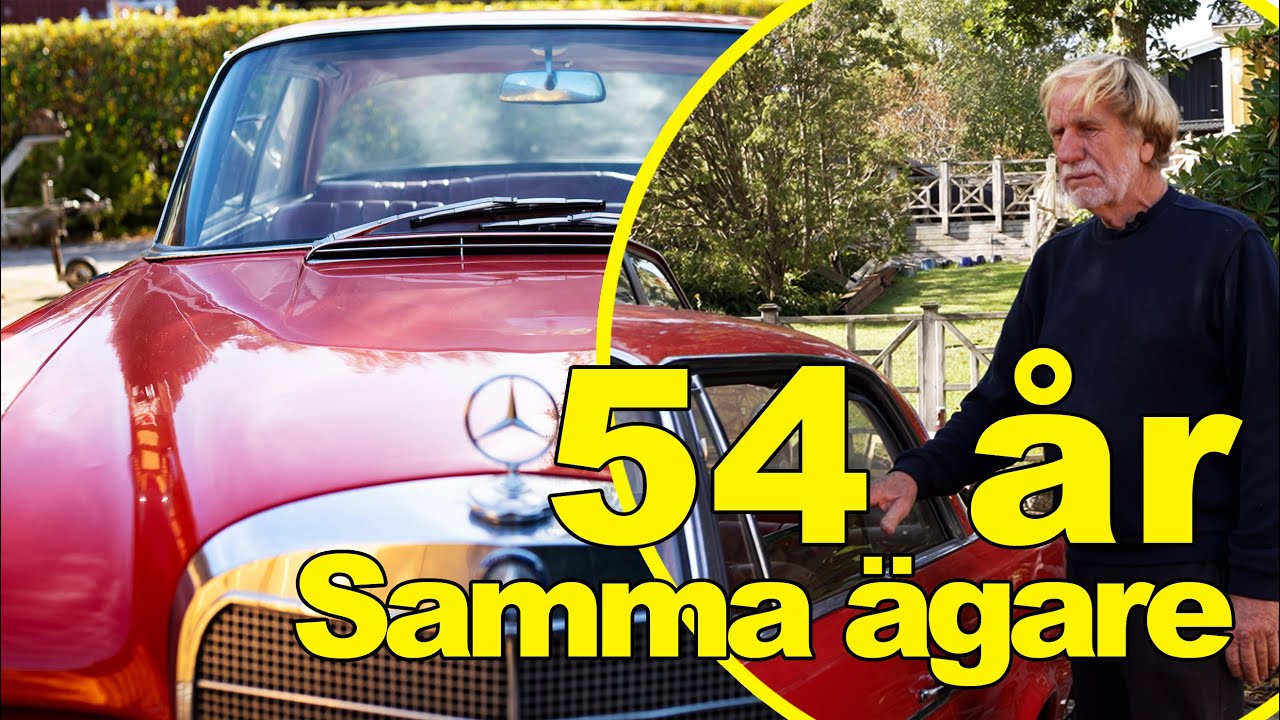Han köpte den 1969 – Historien om Pauls Mercedes 220 SE Coupé