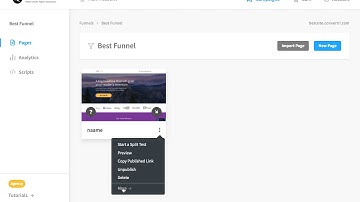 Convertri Help - How to Export a Page to HTML