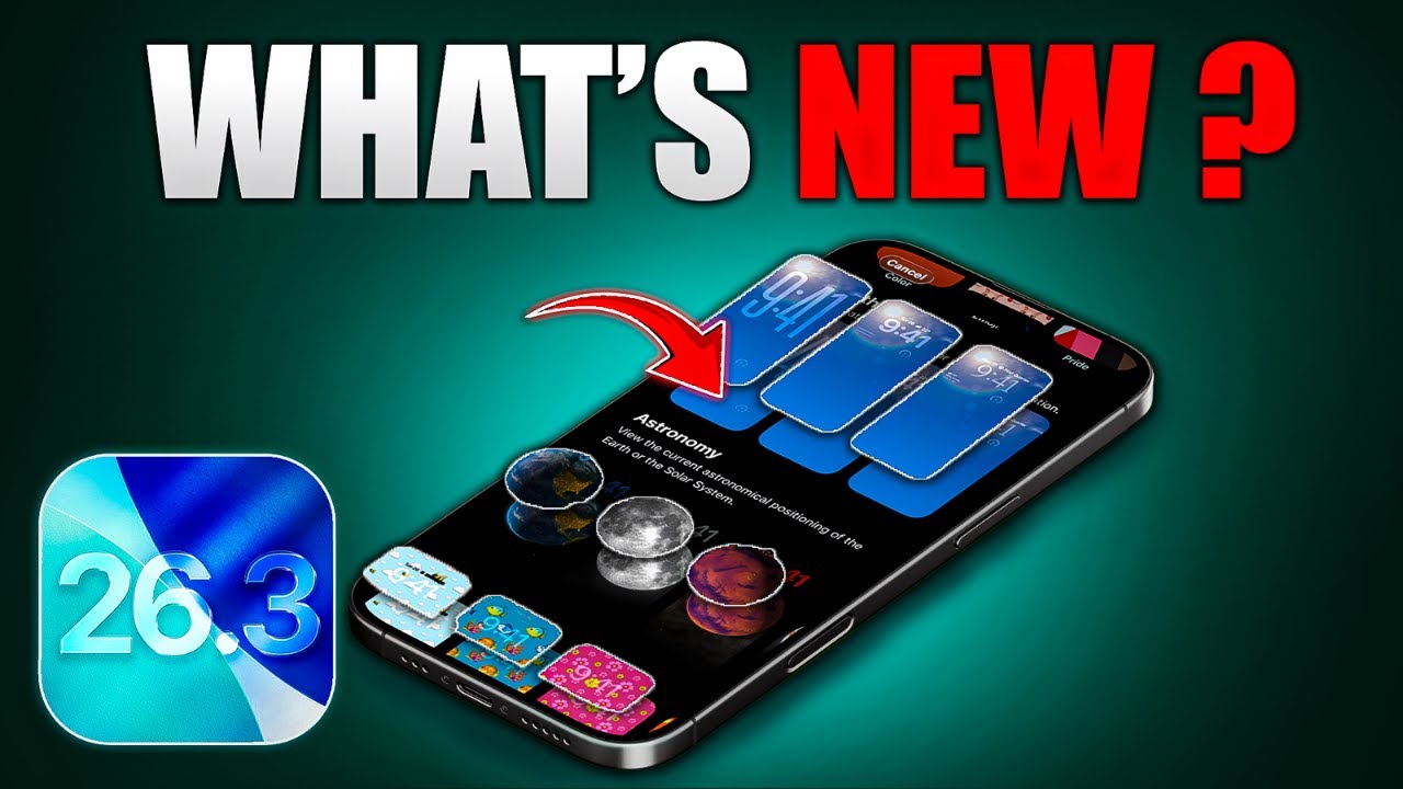 iOS 26.3 Is HERE! 🔥 Top New Features You Must Try - YouTube