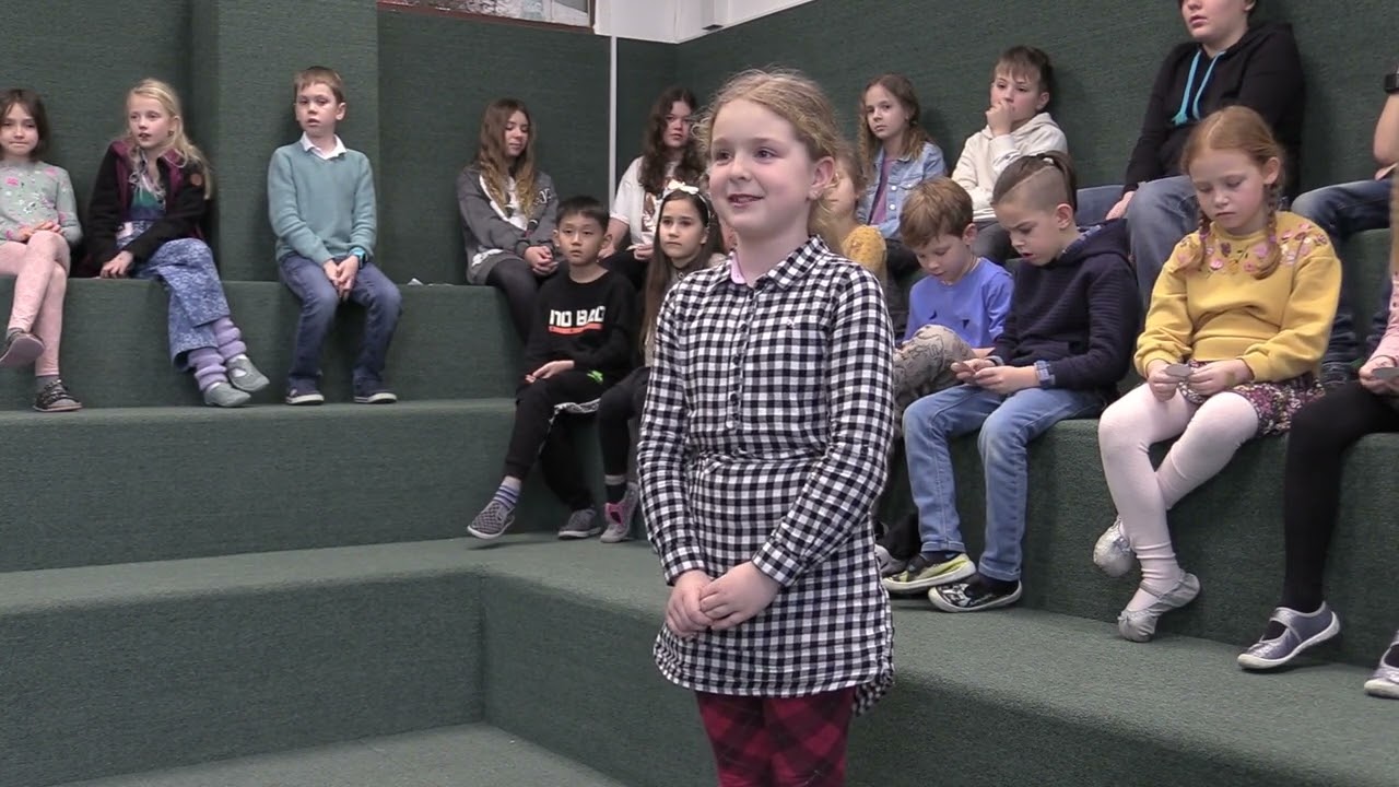 Recitace první stupeň, školní kolo