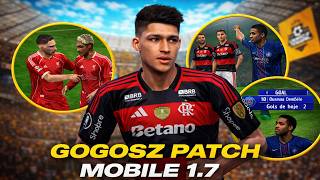 🚨 SAIU! GOGOSZ PATCH MOBILE V1.7 😱🔥 NOVA ATUALIZAÇÃO! MELHOR JOGO de FUTEBOL para CELULAR!!