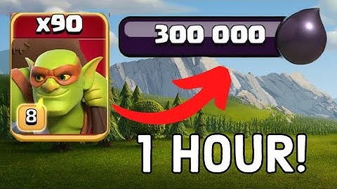 The Only Video You Need to Farm Dark Elixir in Clash of Clans...