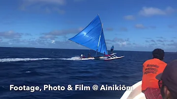 Marshall Islands  : Flying Traditional Marshallese Proa