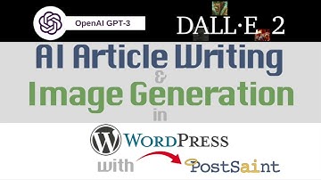 AI Article Writer & Image Creation WordPress Plugin w/ OpenAI