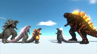 Dark Lava Godzilla Earth have been Burning Godzilla Squad Strike to rescue Showa Godzilla screenshot 4