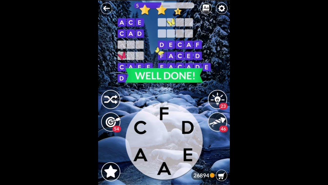 Wordscapes Uncrossed Daily Puzzle December 03, 2023 Answers