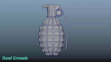 3d hand grenades