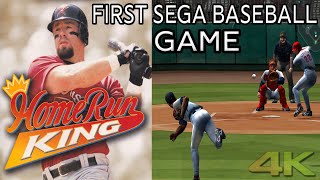 Sega's First Baseball Game - Home Run King Gameplay | 4K Remastered GameCube screenshot 5