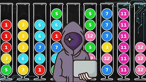 Ball Sort Color by Kru Chan (721-740)🤯