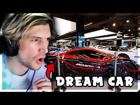 xQc Reacts to World's Craziest Car Dealership With Over $100 MILLION Worth of Cars!