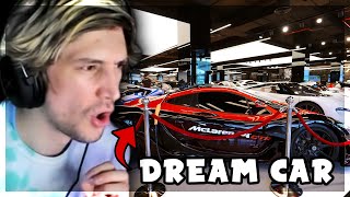 xQc Reacts to World's Craziest Car Dealership With Over $100 MILLION Worth of Cars!