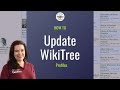 How to update a wikitree family tree profile  genealogy research