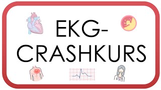 EKG Crashkurs - Auswerten in unter 10 Minuten (AV-Block, Vorhofflimmern, STEMI, Perikarditis)