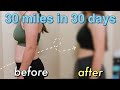 I ran a mile EVERY DAY for 30 days *it was rough*