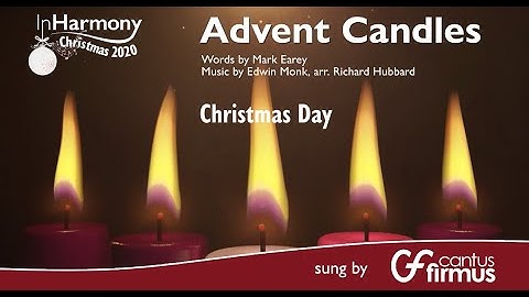 Advent Candles Tell Their Story – Christmas Day (all five verses)