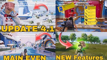 BGMI 4.1 UPDATE WINTER THEME MODE¥ PENGUIN CITY FIRST LOOK AND NEW FEATURES