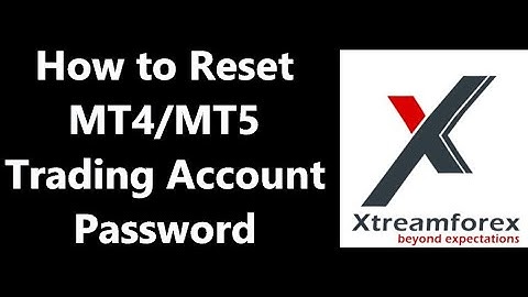 How to Reset mt4/mt5 trading password in Xtreamforex #xtreamforex #mt4 #mt5 #tradingaccounts