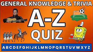 A to Z General Knowledge Trivia Quiz [30th Edition] No Multiple Choice