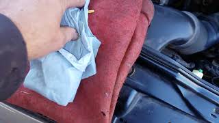 2002 Volvo s60 P2 check transmission level