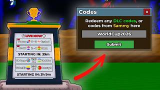 New *WORLD CUP CODES* in Steal A Brainrot UPDATE! (Roblox)