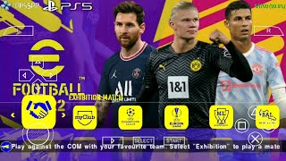 ? eFOOTBALL PES 2022 PPSSPP MOD ENGLISH VERSION LATEST TRANSFERS ? UPDATE FACES & BEST GRAPHICS HD