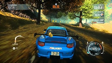 Need for Speed The Run Porsche Attack with GT3 RS 4.0