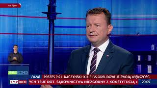Szef Mon Mariusz Błaszczak Polska Może Rozwijać Się Tylko Wtedy, Kiedy Jest Bezpieczna