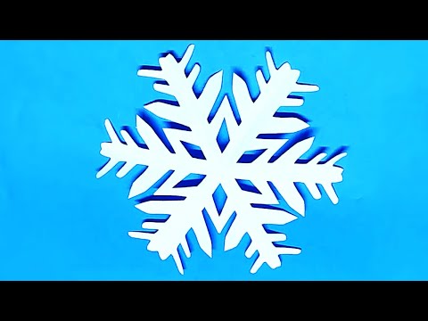 איך להכין פתית שלג מנייר אוריגמי