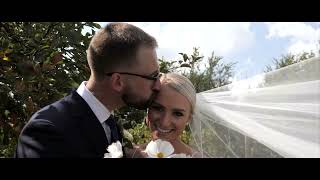 Bride Chops Off Her Hair Before Reception | Claire + Brian |