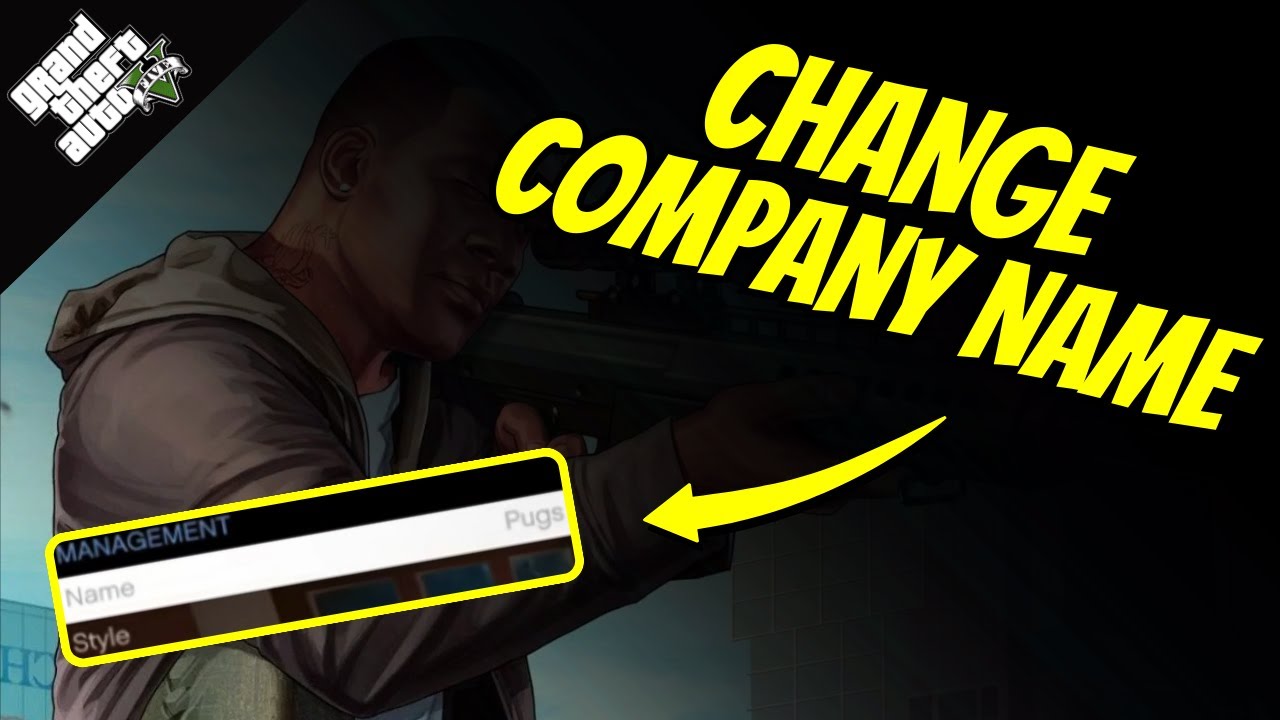 Gta 5 How To Change Organization Name How to Change Company Name in GTA 5 Online - YouTube
