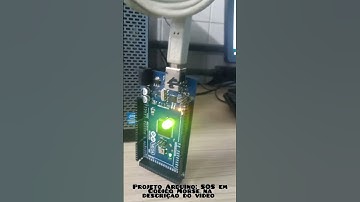 Projeto  Arduíno: SOS Código Morse Luminoso YouCut 20230519 153329984