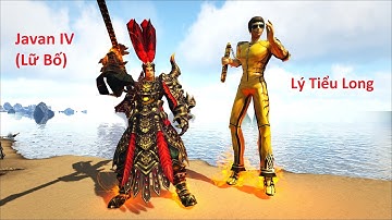 ARK: Myth Mod #9 - Mình Triệu Hồi Thành Công Tứ Đại Linh Thú, Lý Tiểu Long và Jarvan IV Lữ Bố
