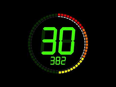 Circle 60 second timer ( v 324 ) + digital + music