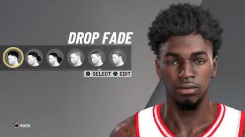 Nba2k20 Zaire Wade Face Creation Step by step