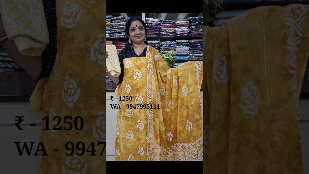 Premium Cotton | Batik print | Salwar suits