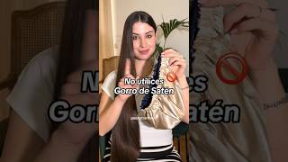 No Utilices Gorro De Satén Si Tienes El Cabello Graso