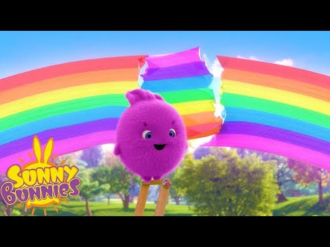 SUNNY BUNNIES - 무지개 수정 | 시즌 4 | 어린이를위한 만화