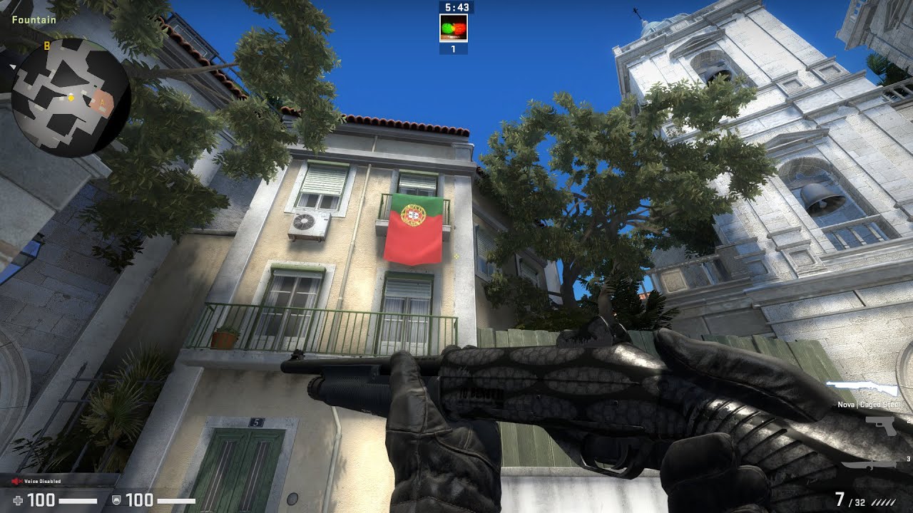 CSGO Nova Caged Steel Minimal Wear - YouTube