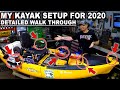 My Kayak Setup | Detailed Walk through | D.I.Y. | Kayak Fishing | 2020