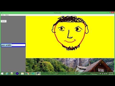 Python Tkinter Project Drawing APP in hindi