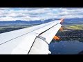 EasyJet Switzerland Airbus A320 Geneva Airport Approach and Landing