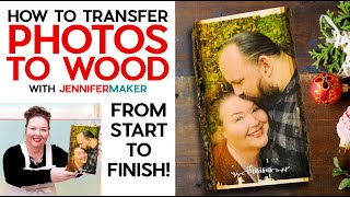 Transferring photos to wood is easy business with our Maker's Magic! W, Wood Crafts