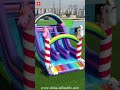 T8-2100 Unicorn slide inflatable dry slide Childrens Unicorn Themed Bouncy from Chinee inflatables